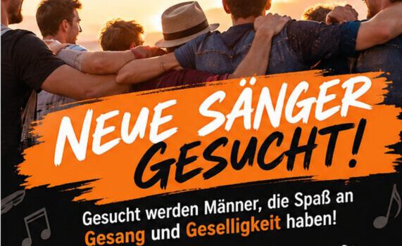 Neue Sänger gesucht